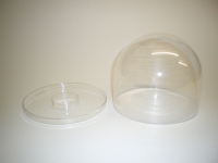 Hauben-Set "M�nch" Klein transparent